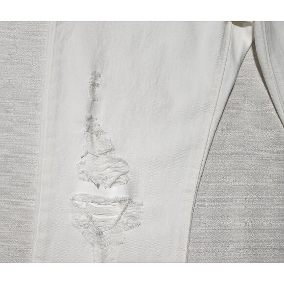Levi's 501 original 29x30 sit at waist women-button fly white - Picture 3 of 7